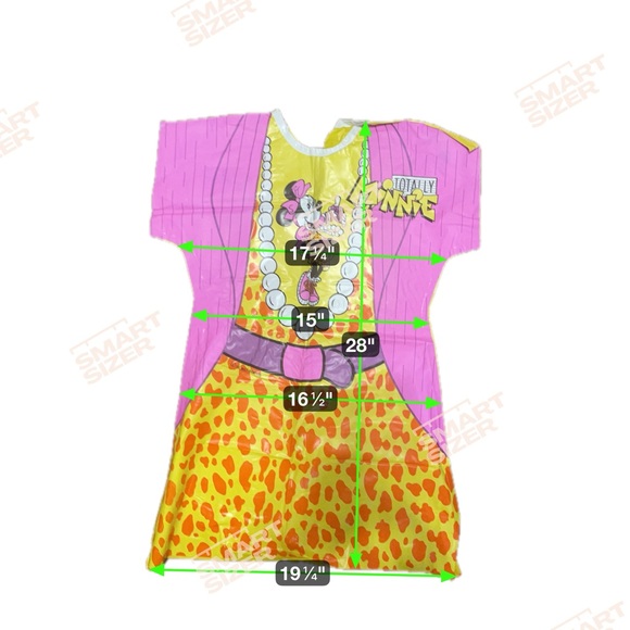 Vintage 1980s Ben Cooper Disney “Totally Minnie” Costume Set – Mask & Smock - Picture 8 of 9